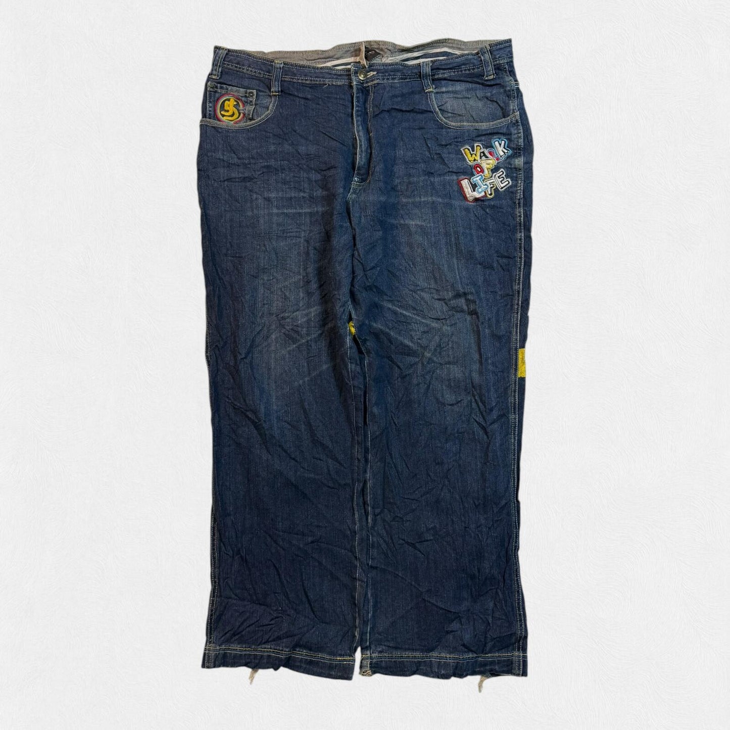 Vintage Y2K baggy hip hop jeans (W38)