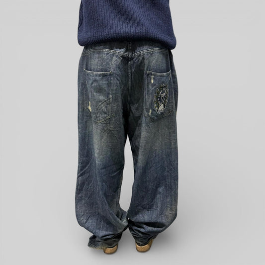 Vintage Y2K baggy hip hop Jeans (W36)