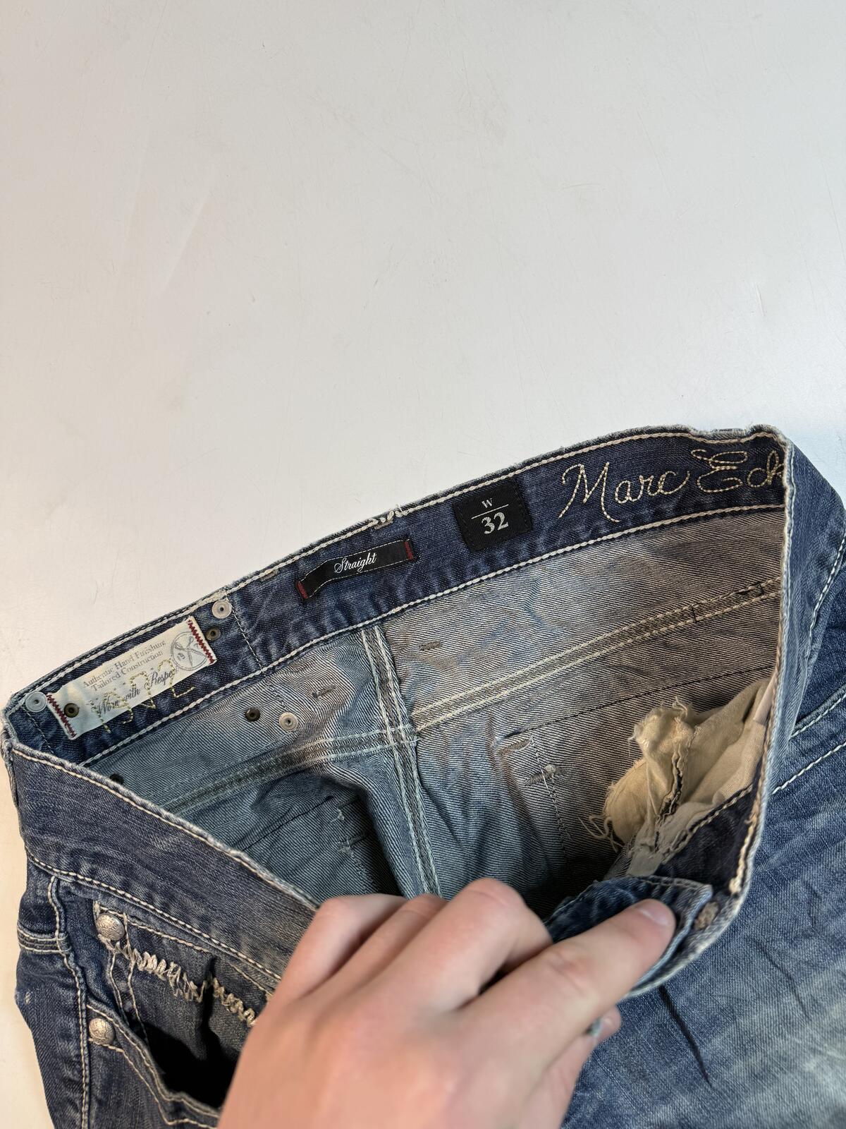 Vintage Y2K Marc Ecko hip hop jeans (W34)