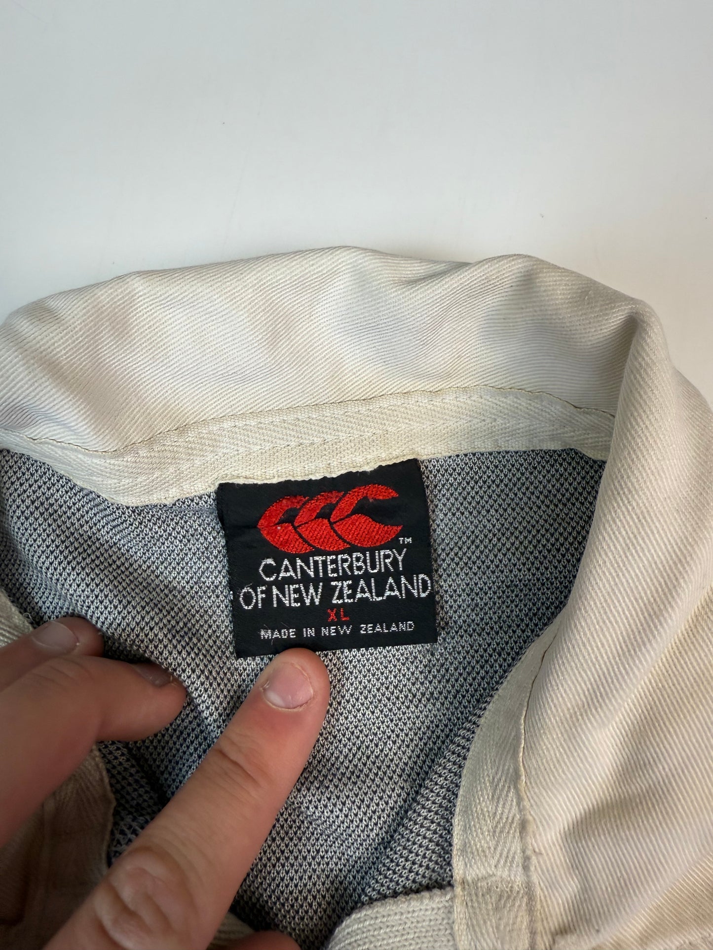 Vintage Fiji 1998/99 Canterbury Temex rugby sevens shirt (XL)