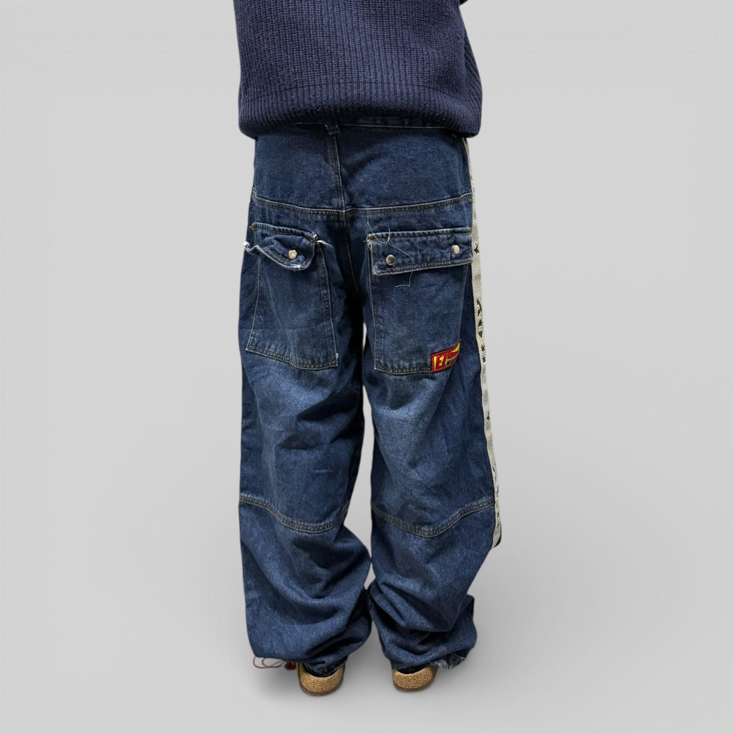 Vintage Y2K Japanese baggy hip hop Jeans (W36)