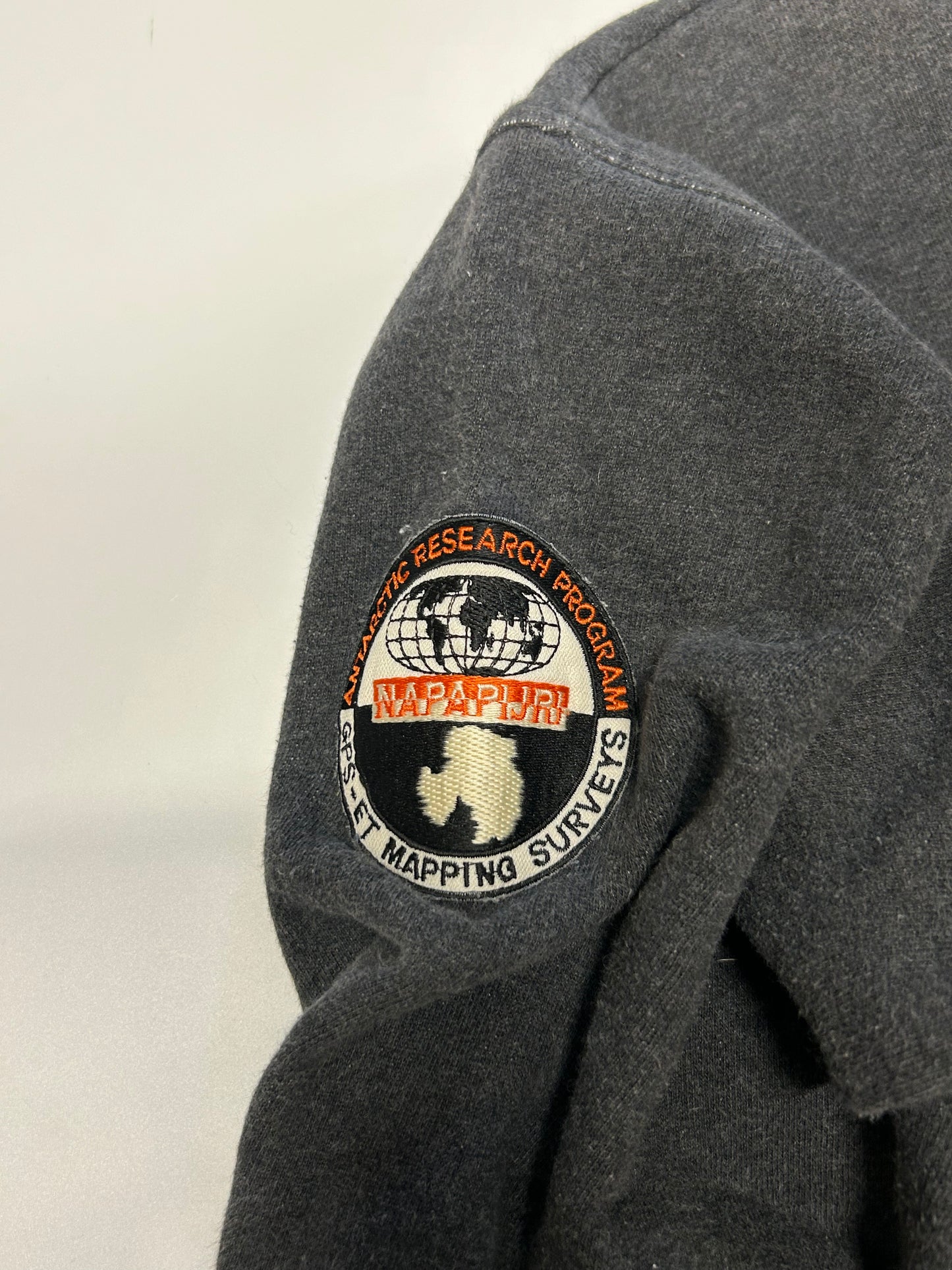 Vintage Napapijri spell out sweatshirt (S)