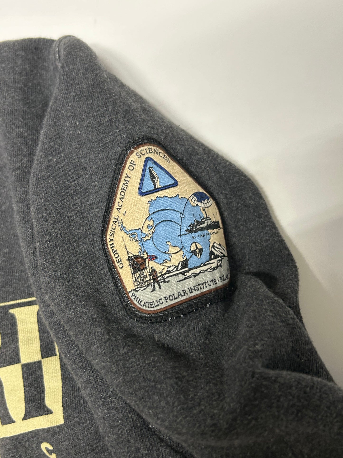 Vintage Napapijri spell out sweatshirt (S)