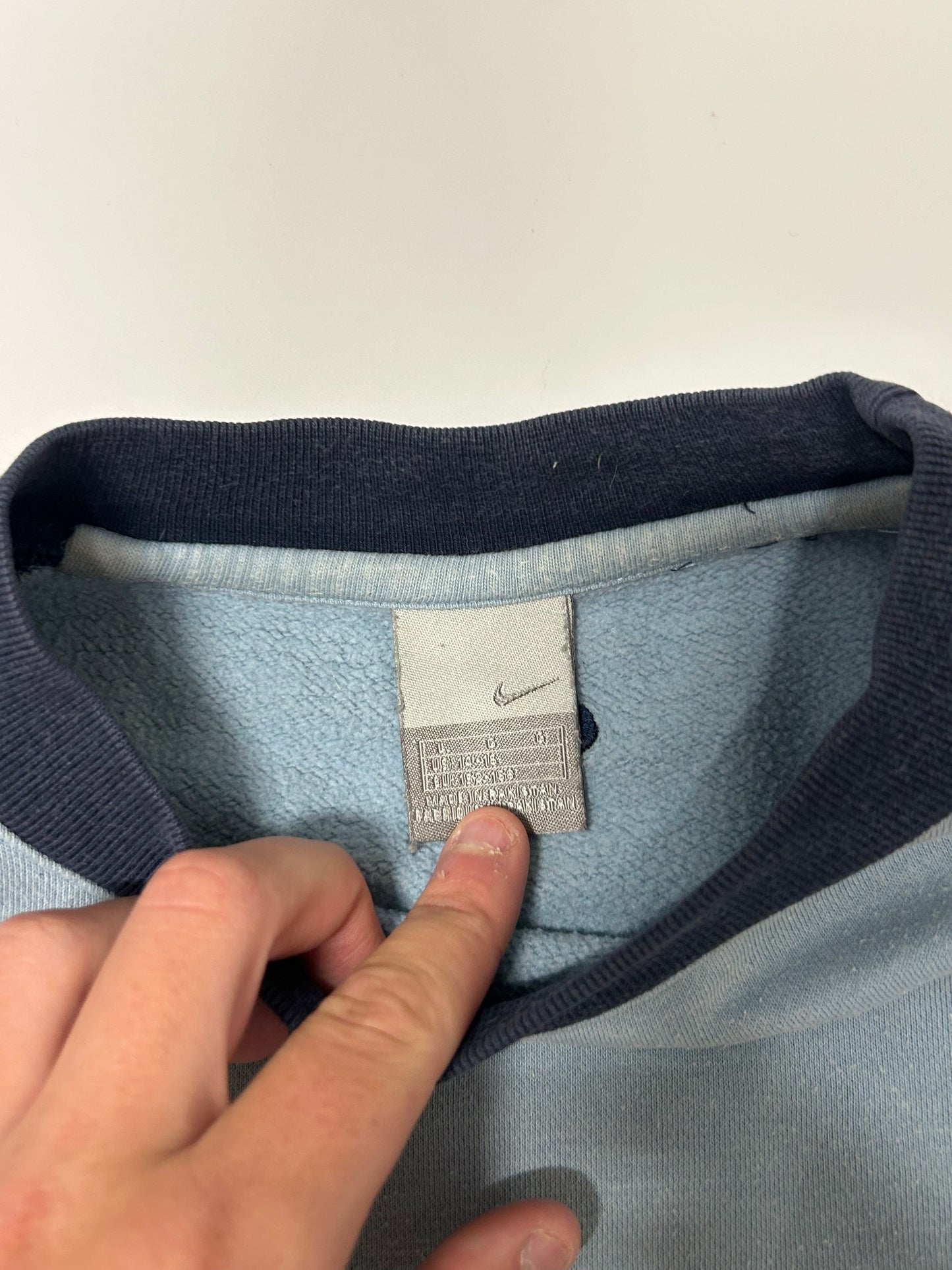 Vintage Nike spell out sweatshirt (S)