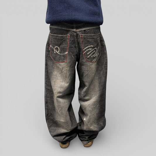 Vintage Y2K baggy hip hop Jeans (W36)