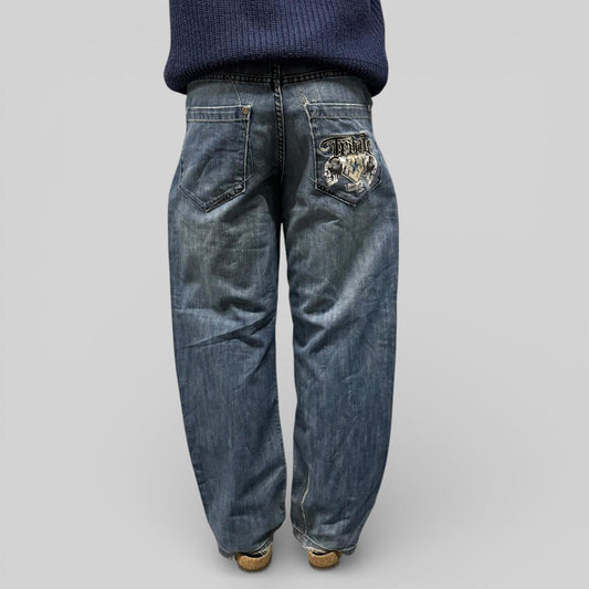 Vintage Y2K baggy hip hop Jeans (W32)