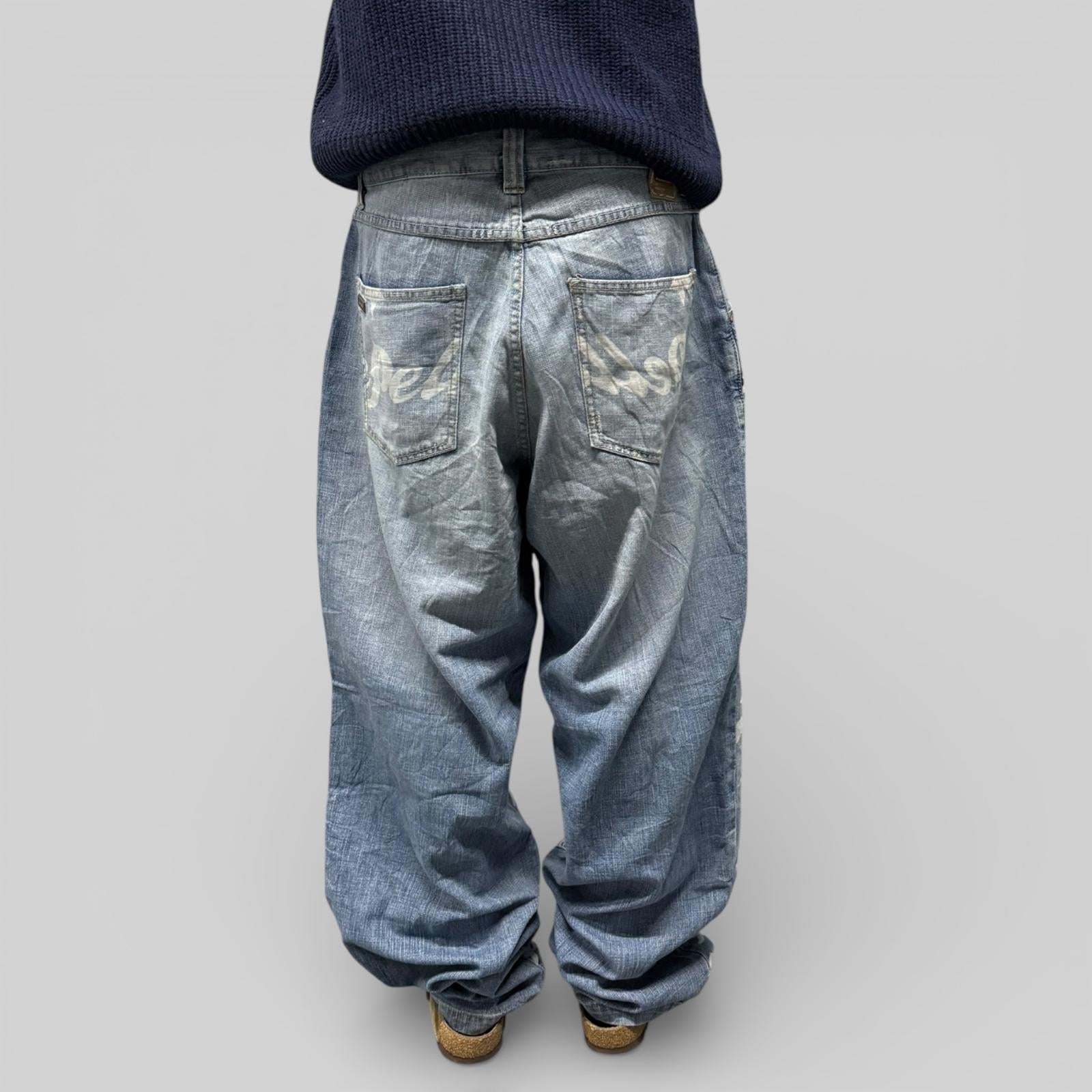 Vintage Pelle Pelle baggy hip hop Jeans (W36)