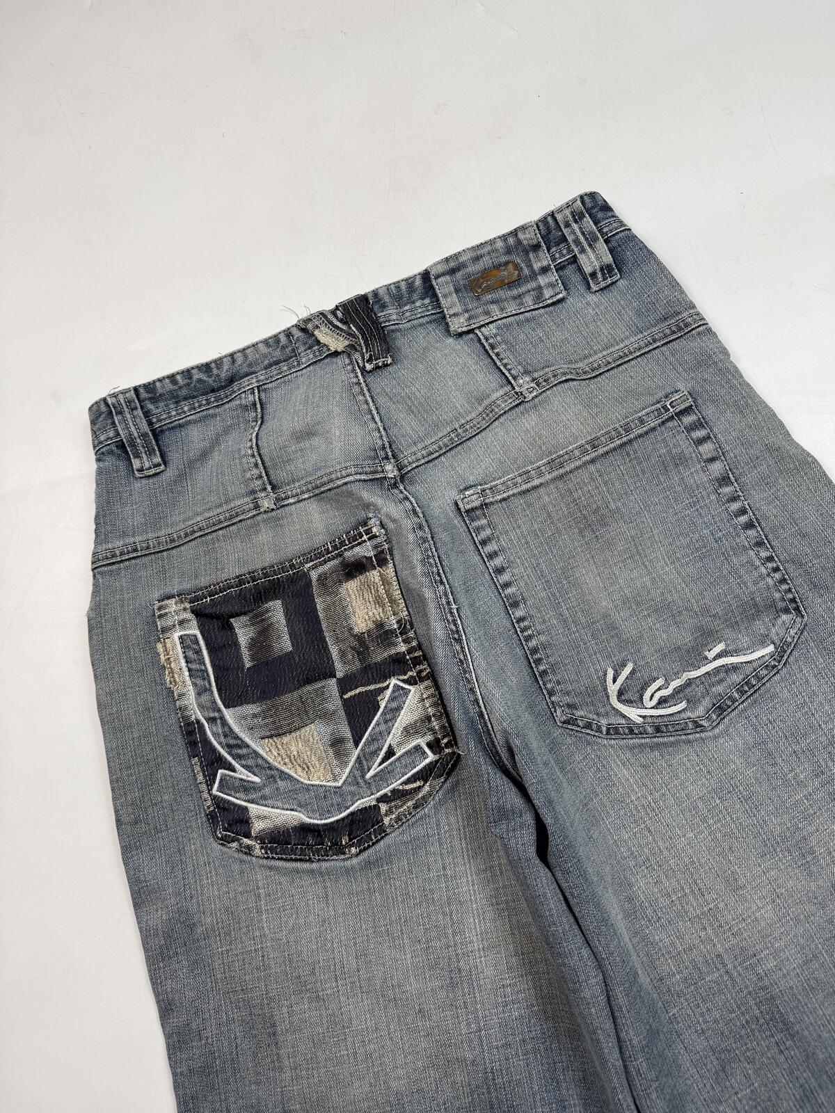 Vintage Y2K Karl Kani baggy hip hop jorts (W34)