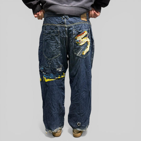 Vintage Y2K baggy hip hop jeans (W38)