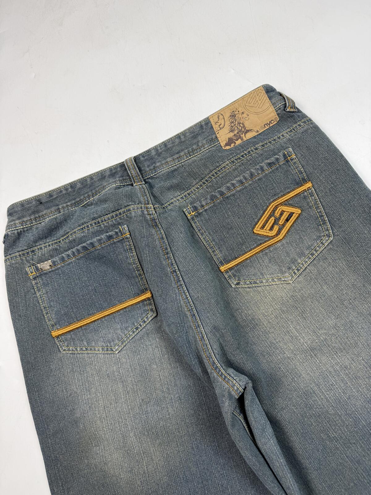 Vintage Y2K Enyce baggy hip hop jorts (W38)