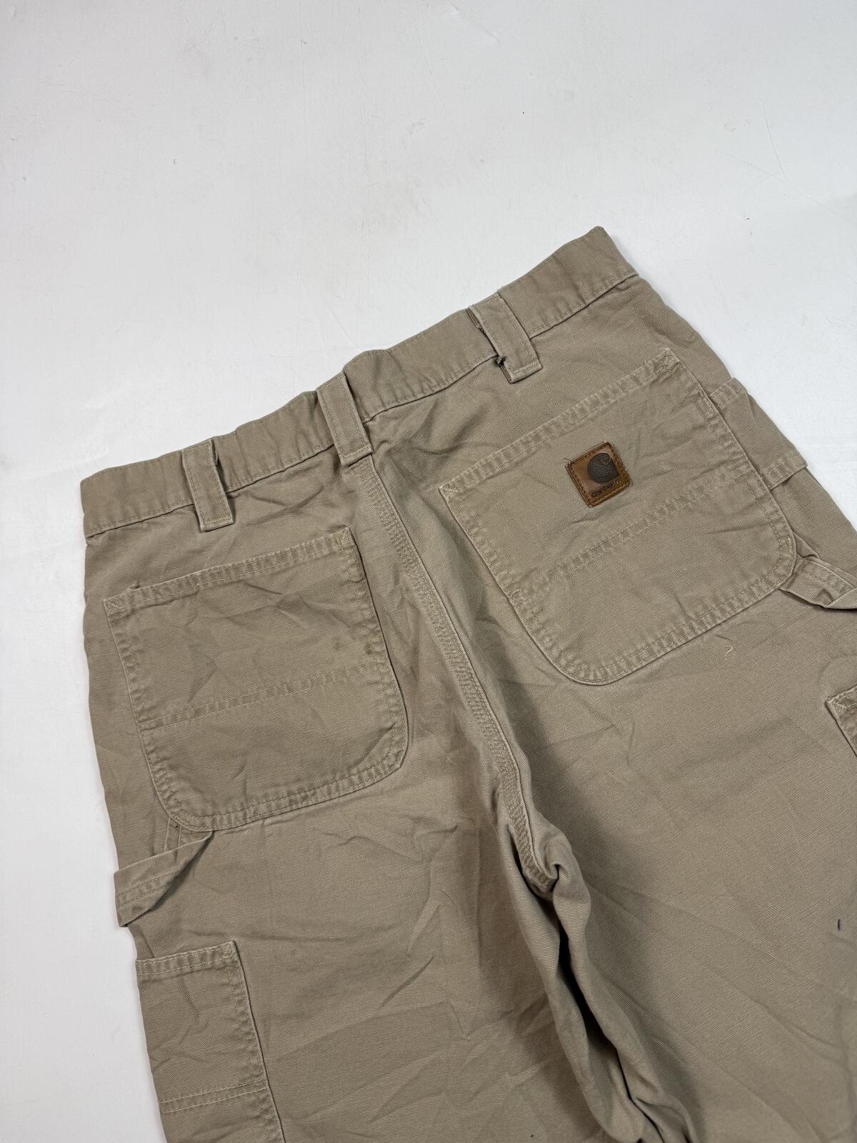 Vintage Carhartt baggy carpenter shorts (W32)