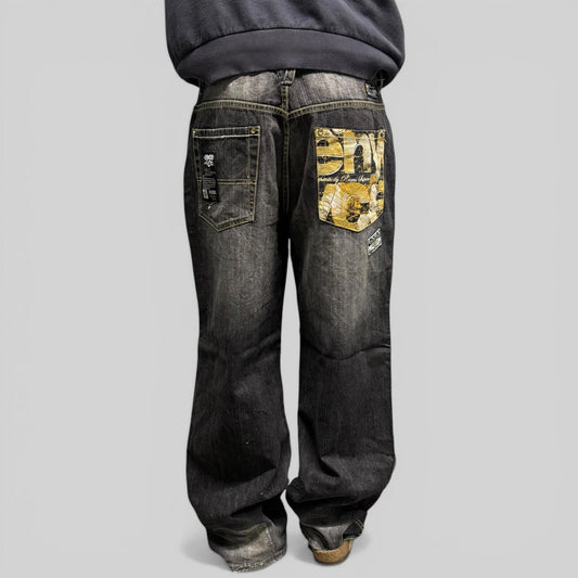 Vintage Y2K Enyce baggy hip hop jeans (W34)