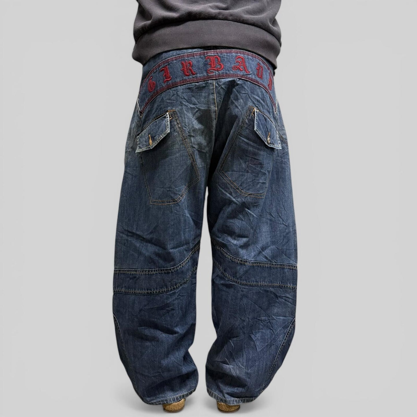 Vintage Marithe Francois Girbaud baggy hip hop jeans (W40)
