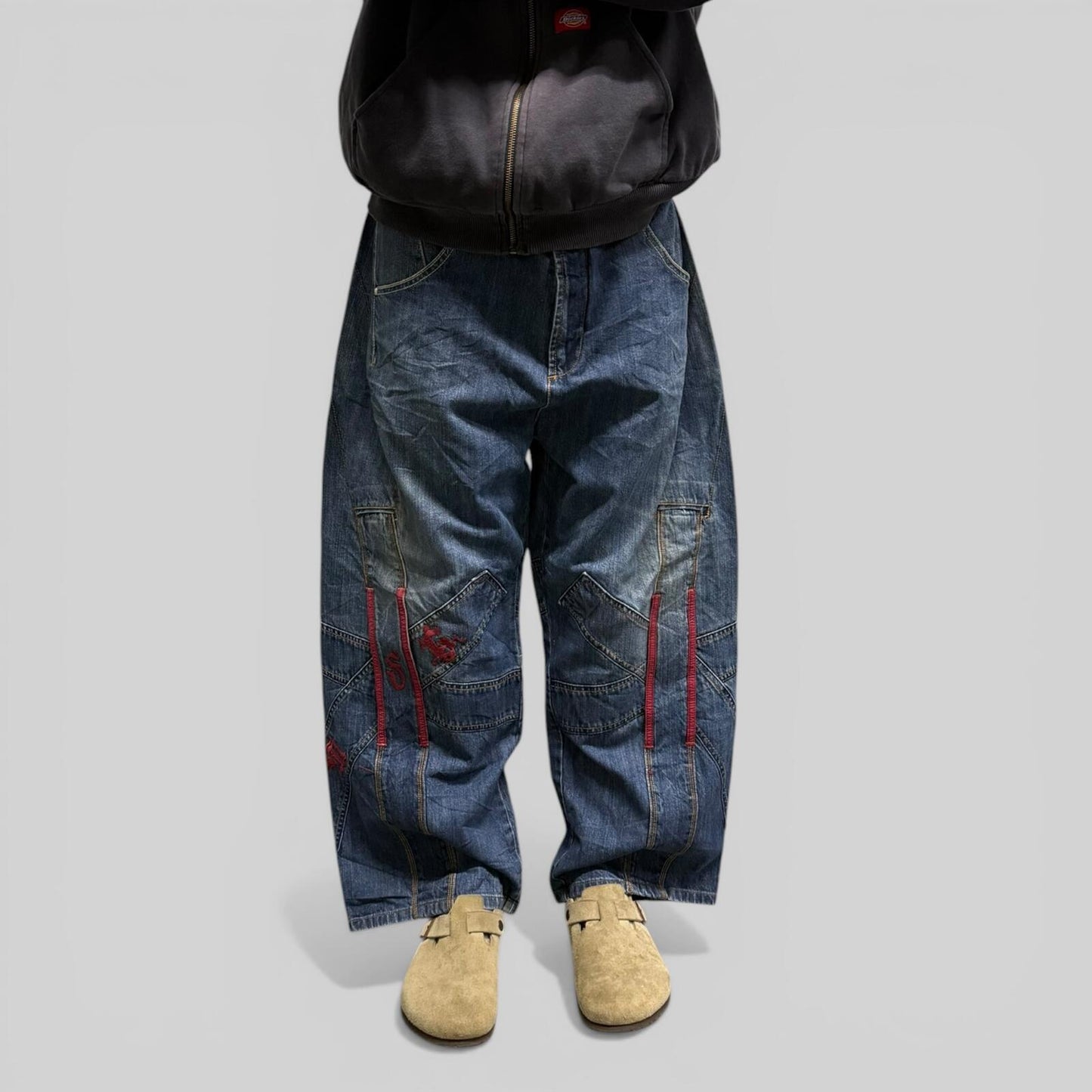 Vintage Marithe Francois Girbaud baggy hip hop jeans (W40)