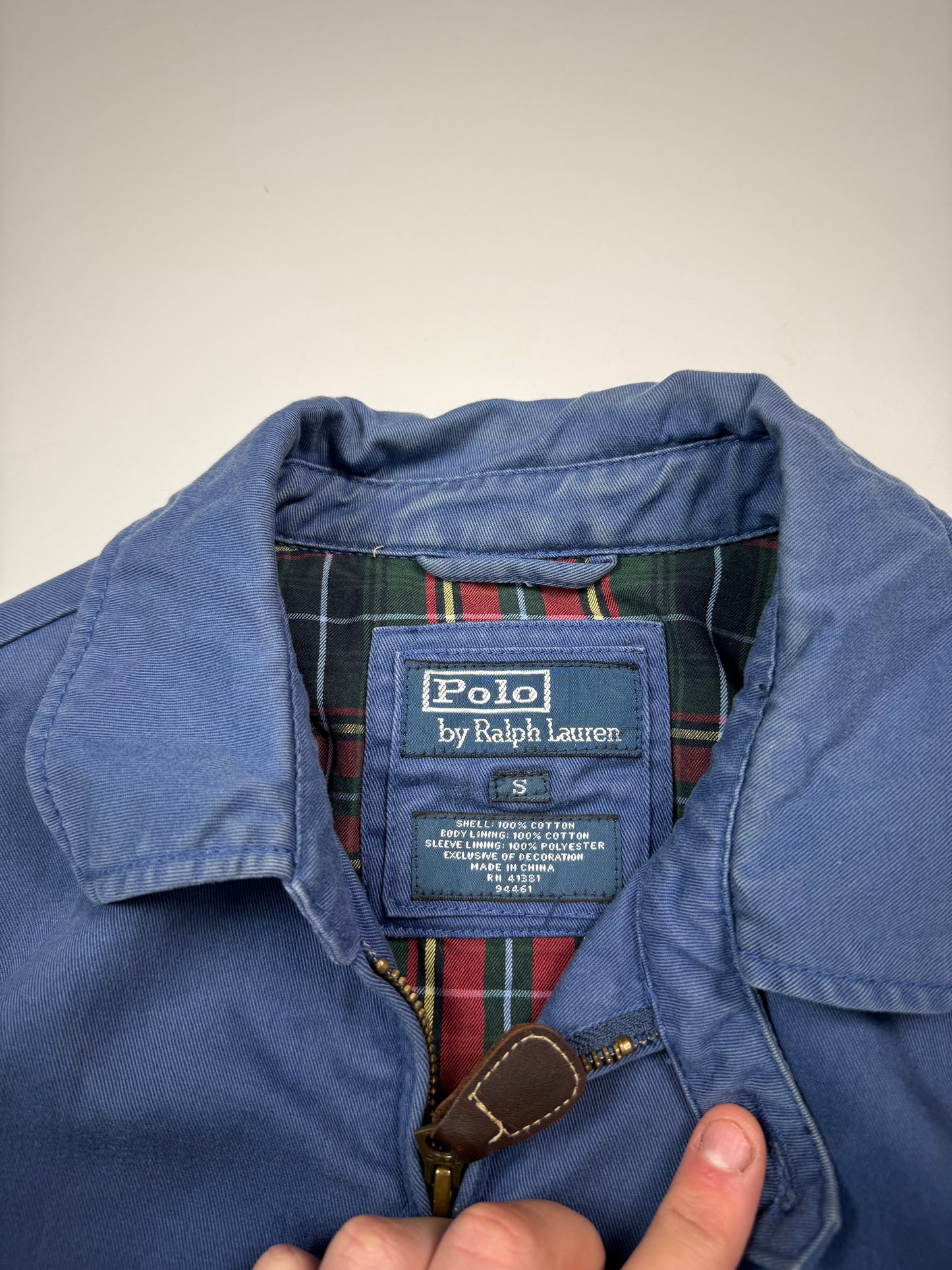 Vintage 90s Polo Ralph Lauren harrington jacket (S)