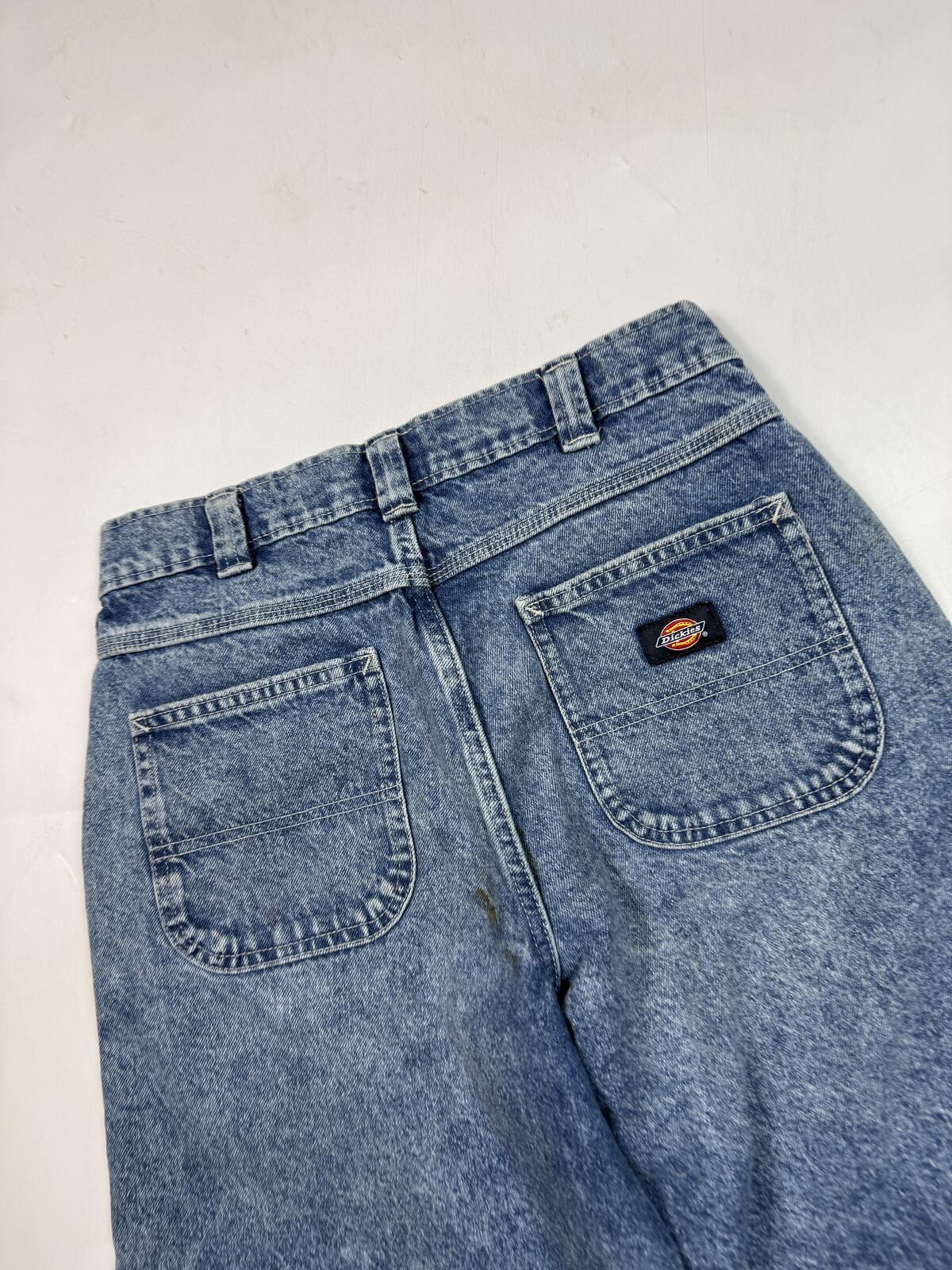 Dickies baggy denim jorts (W26)