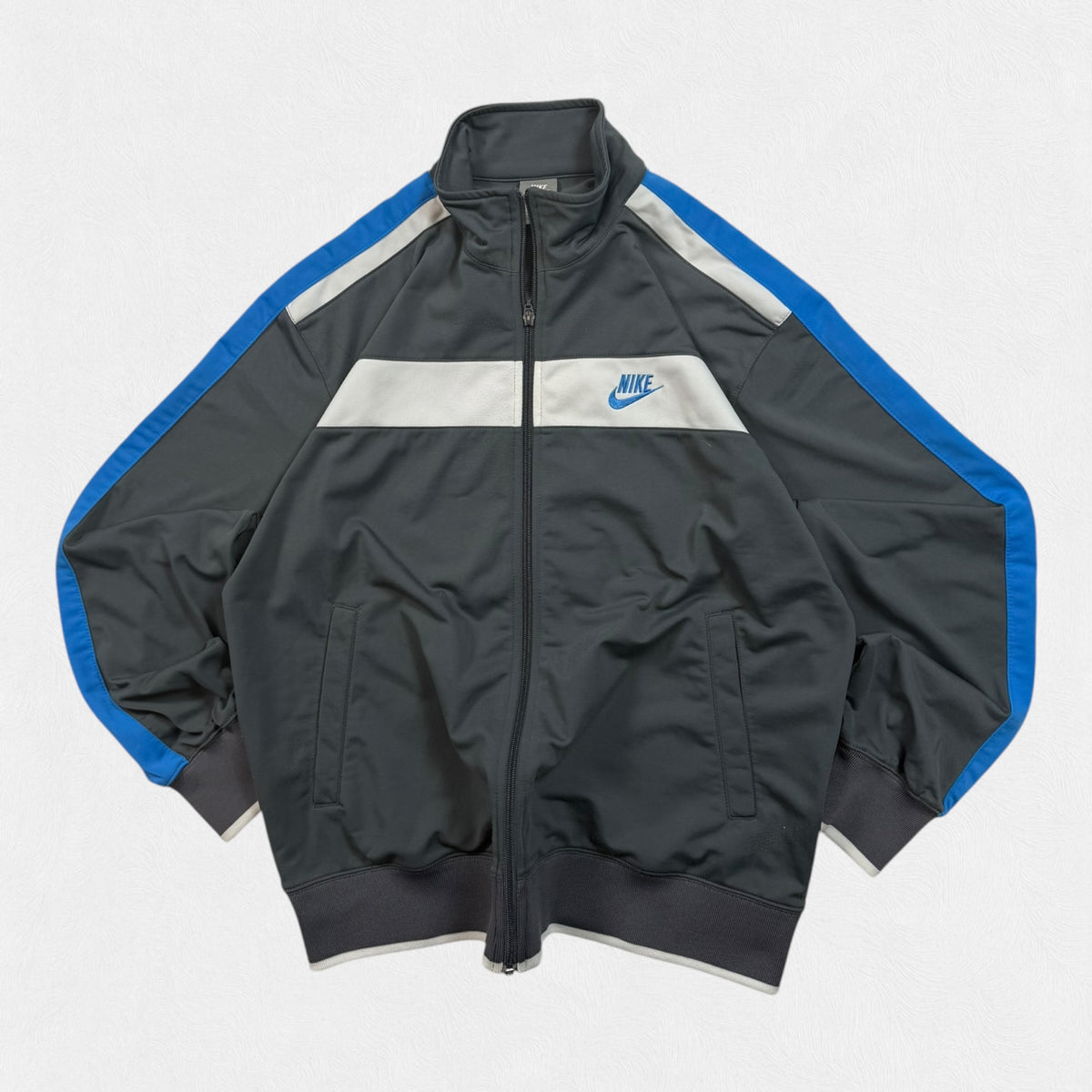 Vintage Nike side stripe track jacket (L)