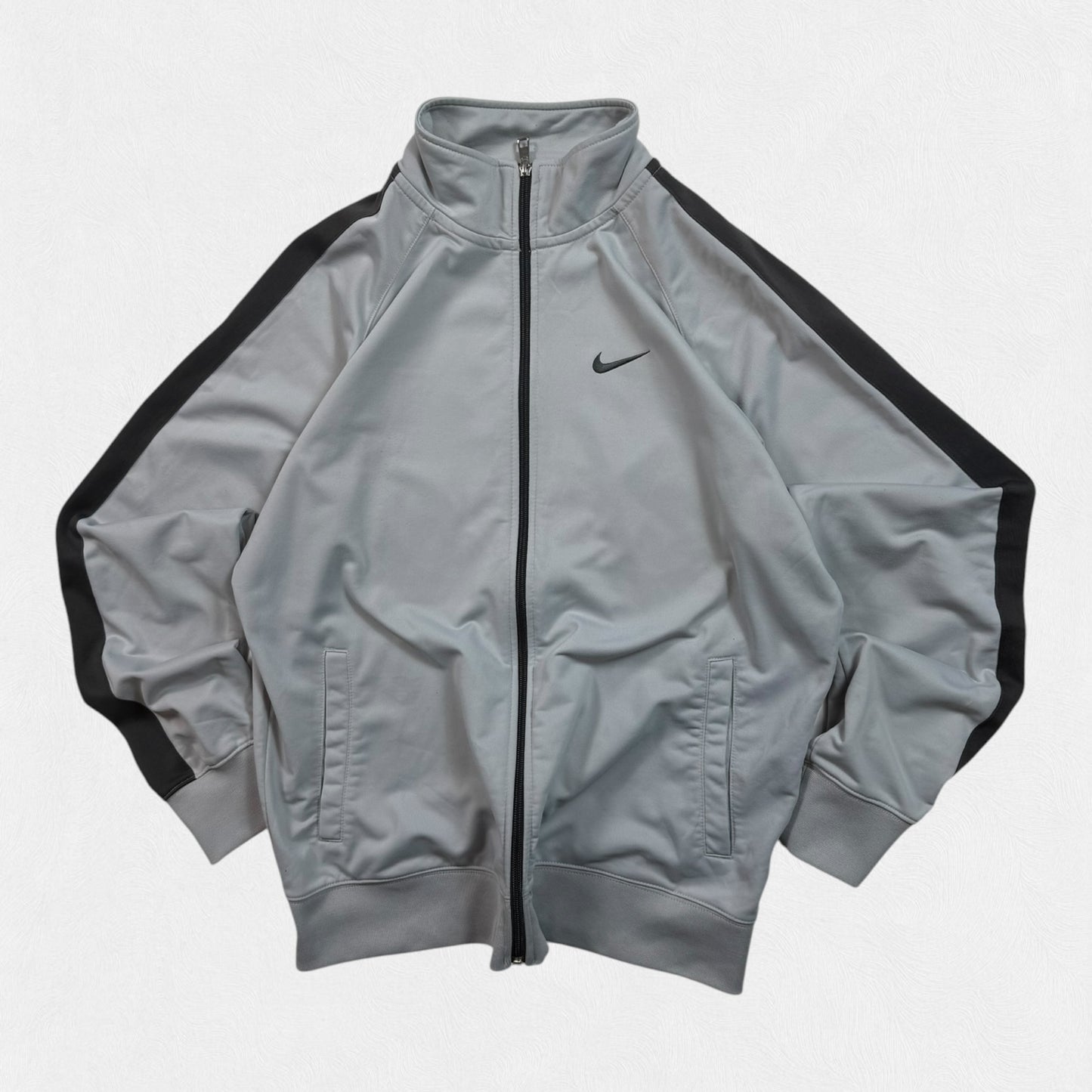 Nike side stripe track jacket (L)