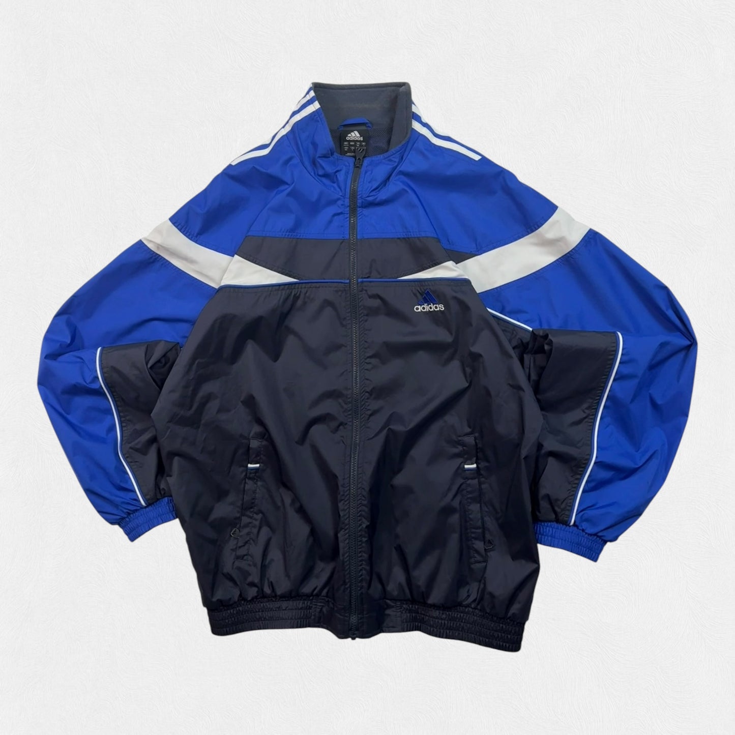 Vintage Adidas colour block track jacket (XL)