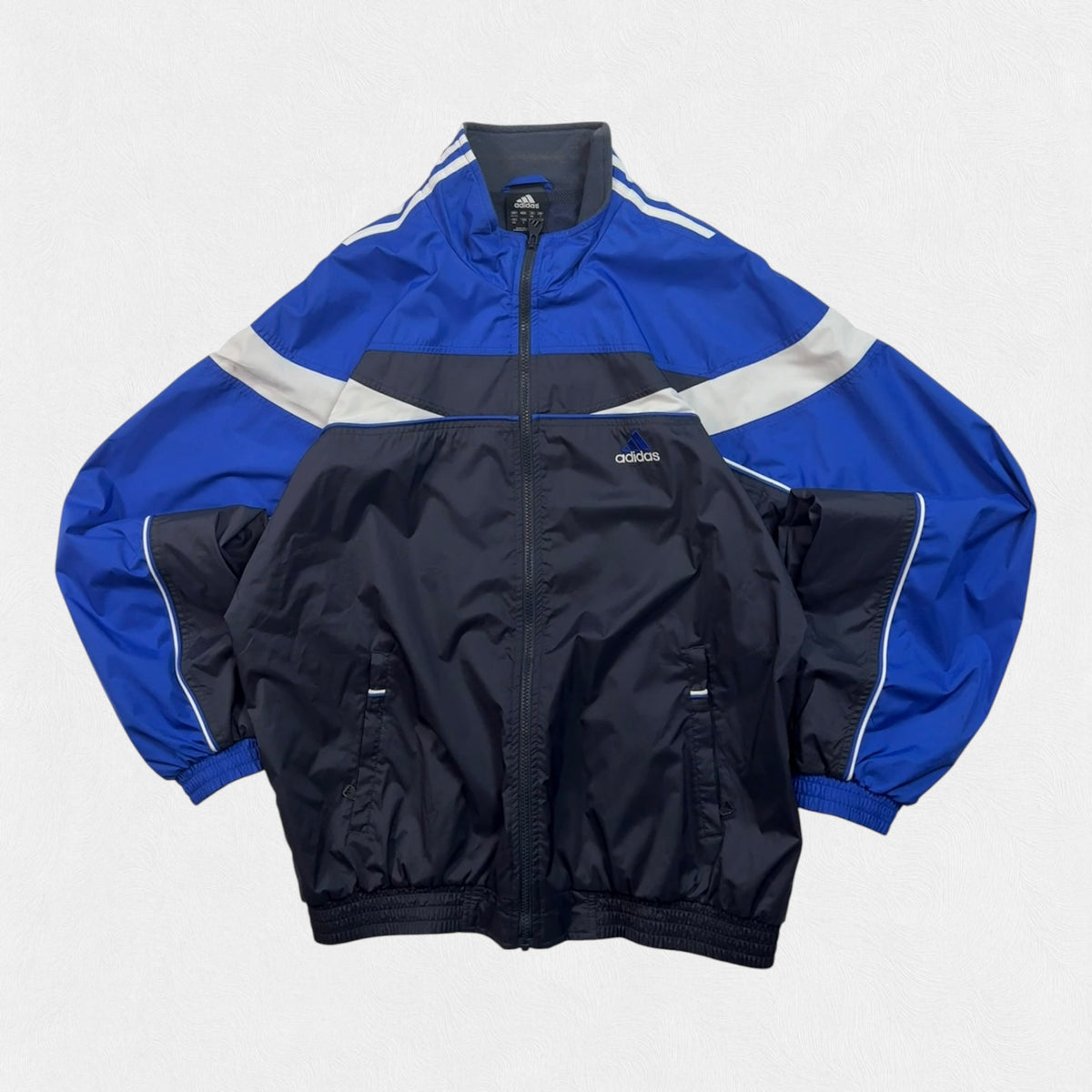 Vintage Adidas colour block track jacket (XL)