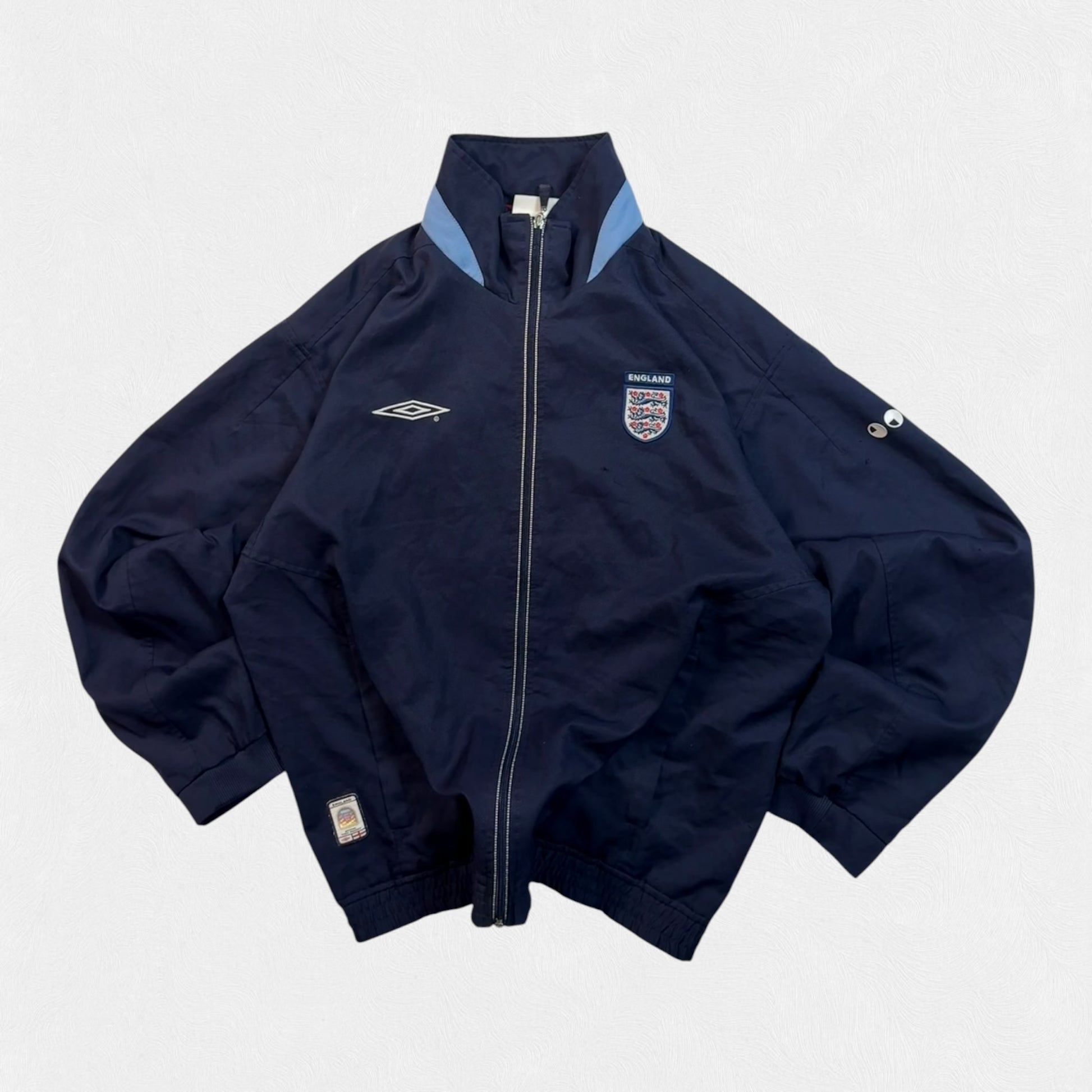 Vintage England 2002-04 Umbro track jacket (XL)