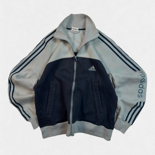Vintage Adidas spell out track top (M)