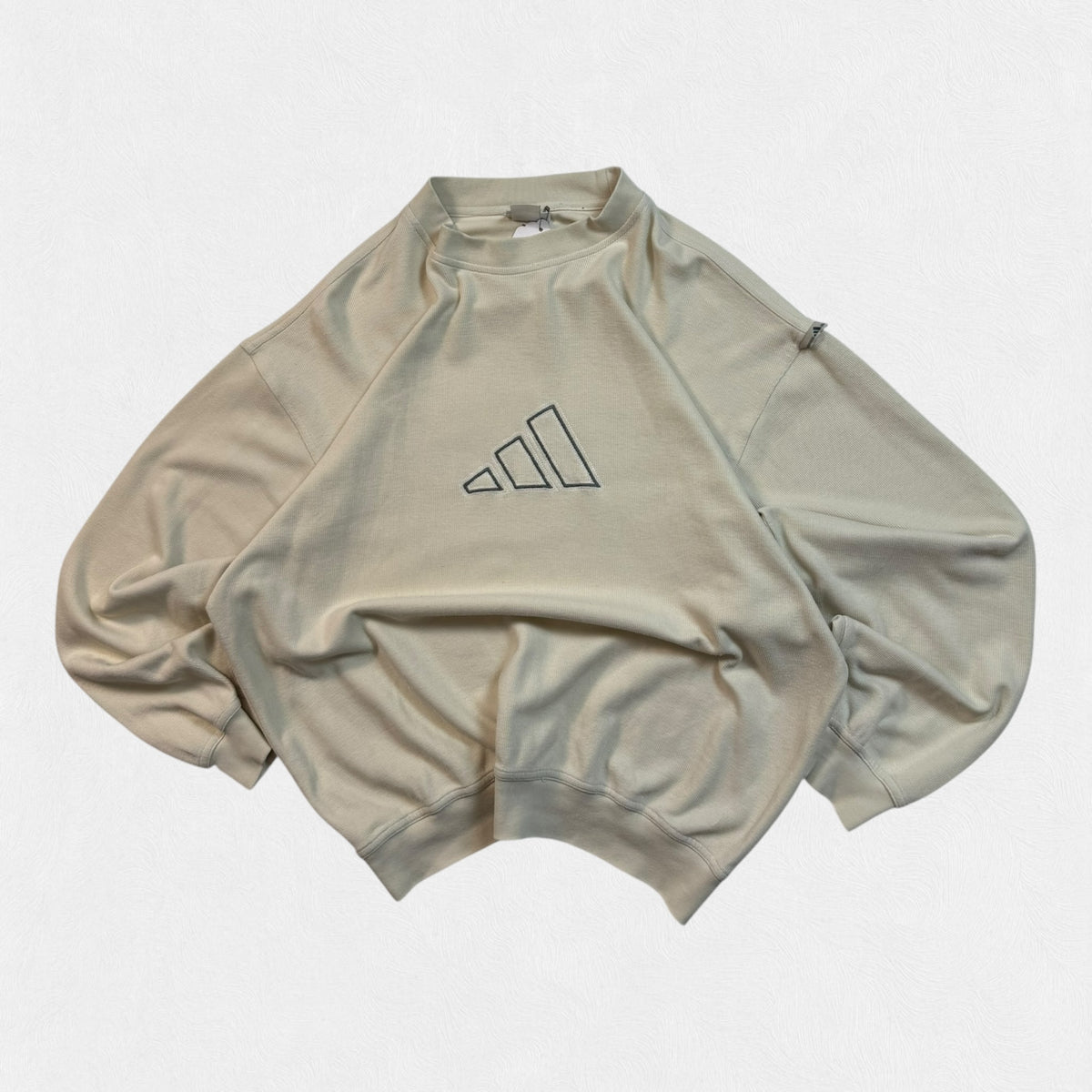Vintage 90s Adidas centre logo sweatshirt (L)