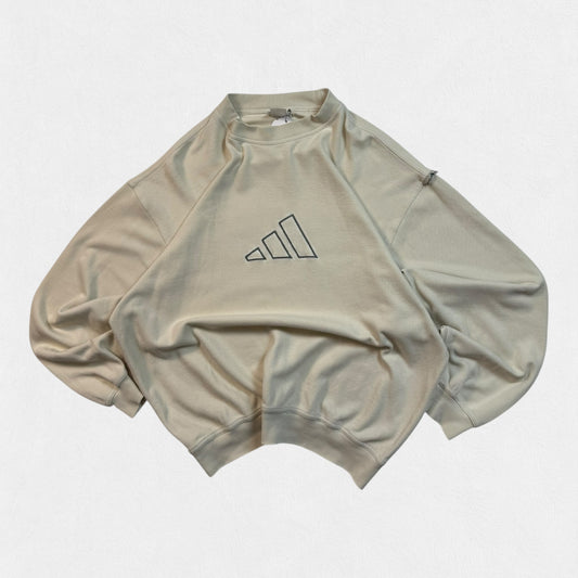 Vintage 90s Adidas centre logo sweatshirt (L)