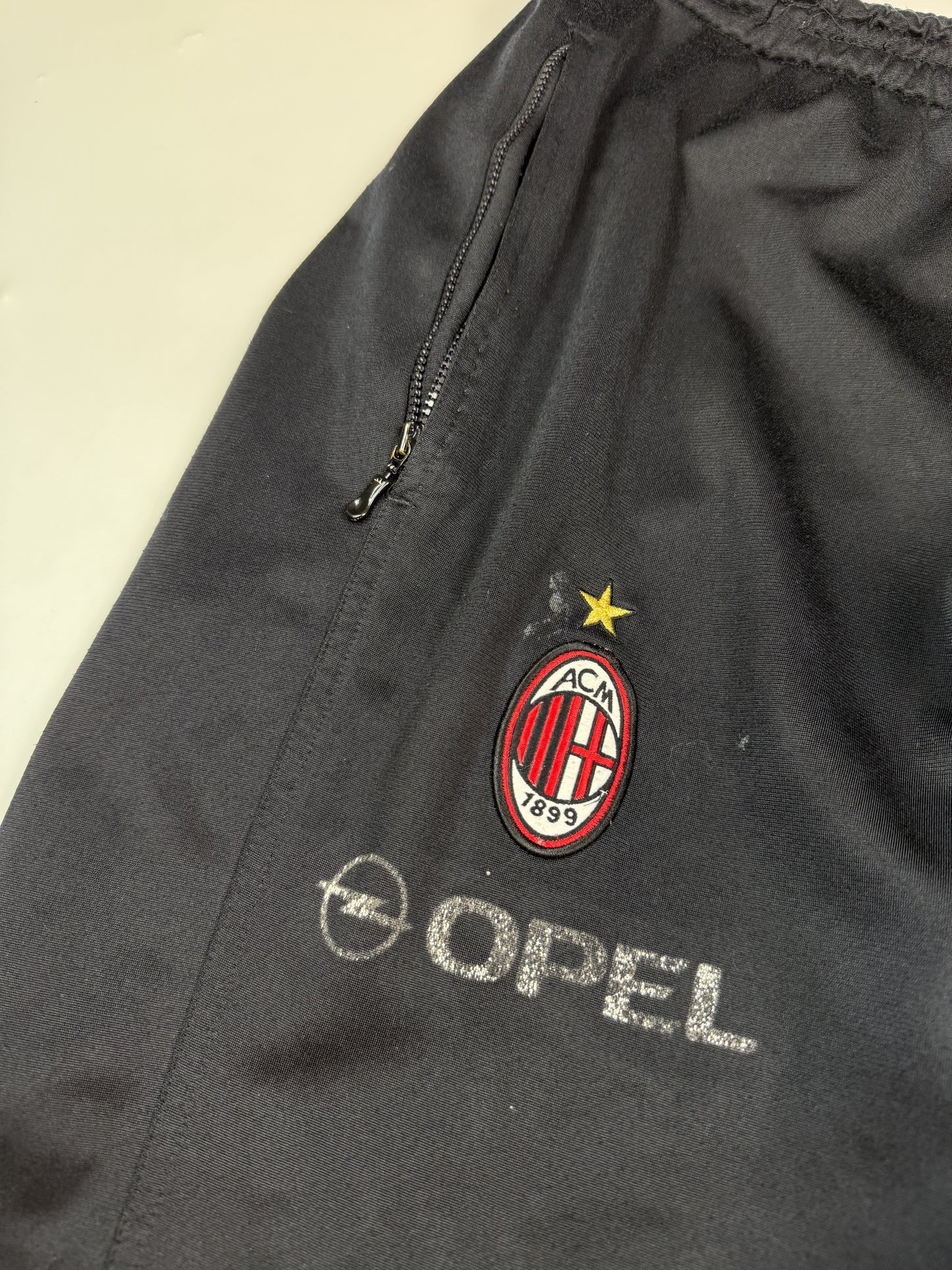 Vintage AC Milan 2003/04 Adidas track pants (M)
