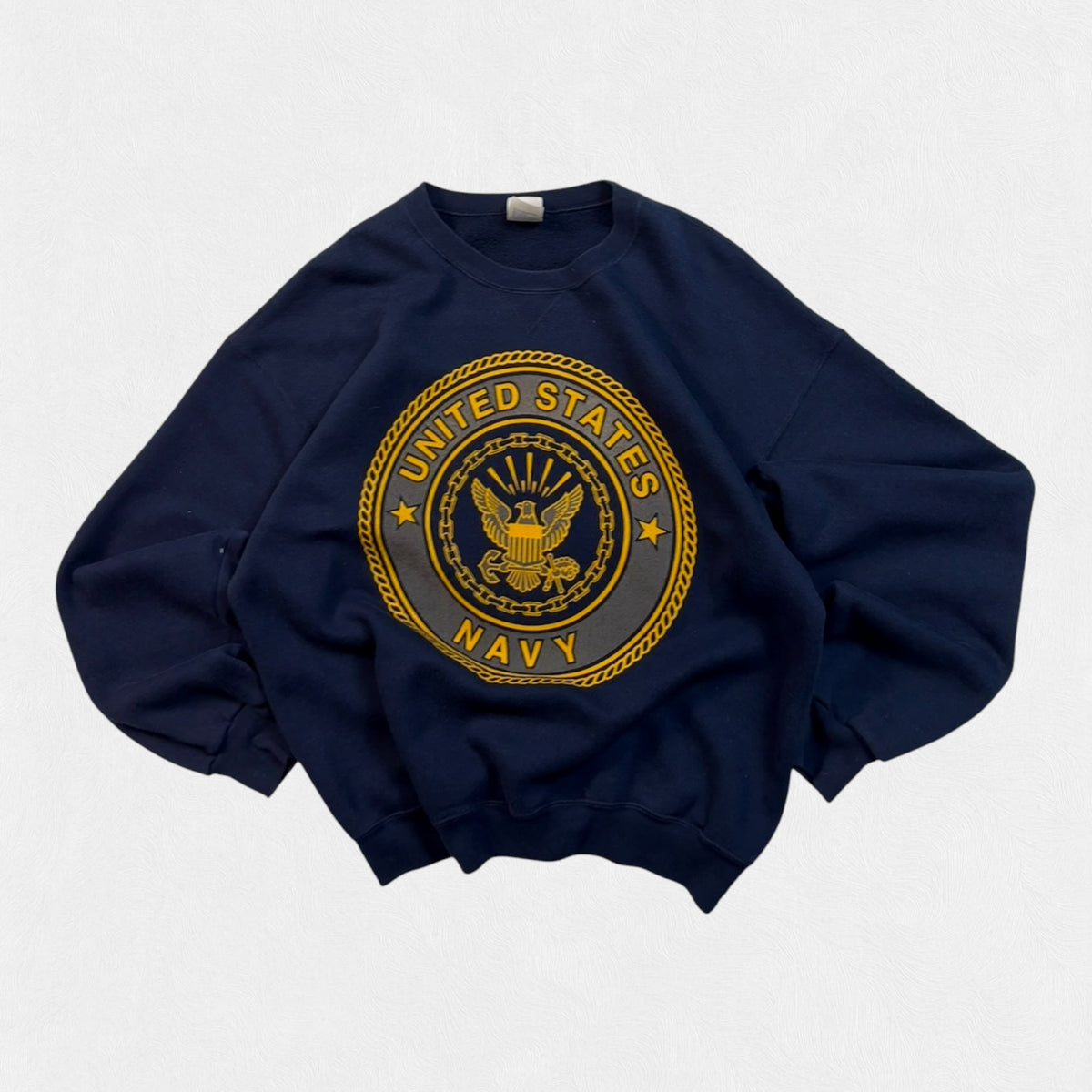 Vintage United States navy Soffe graphic sweatshirt (L)