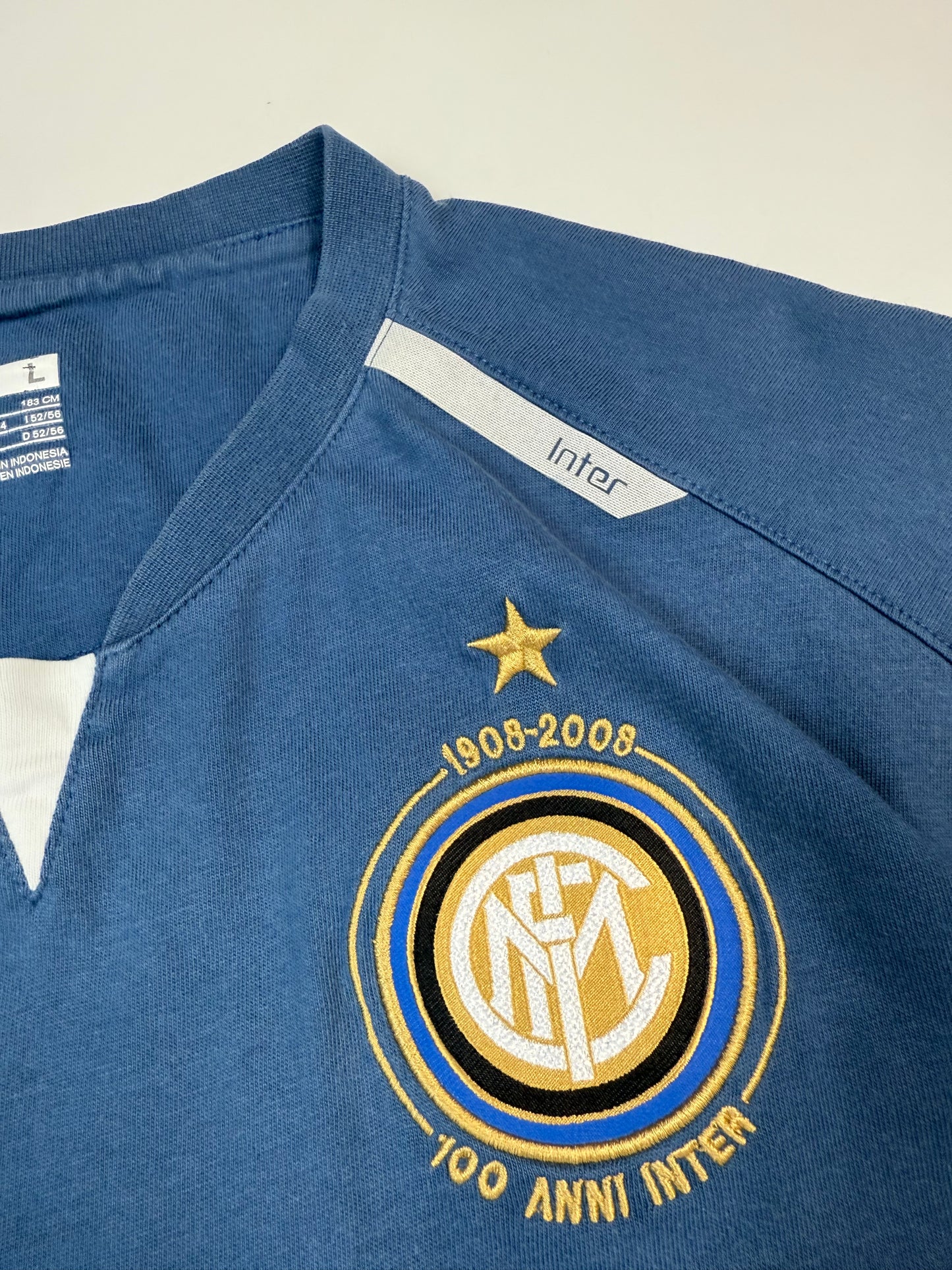 Vintage Inter Milan 2007/08 Nike training l/s shirt (L)