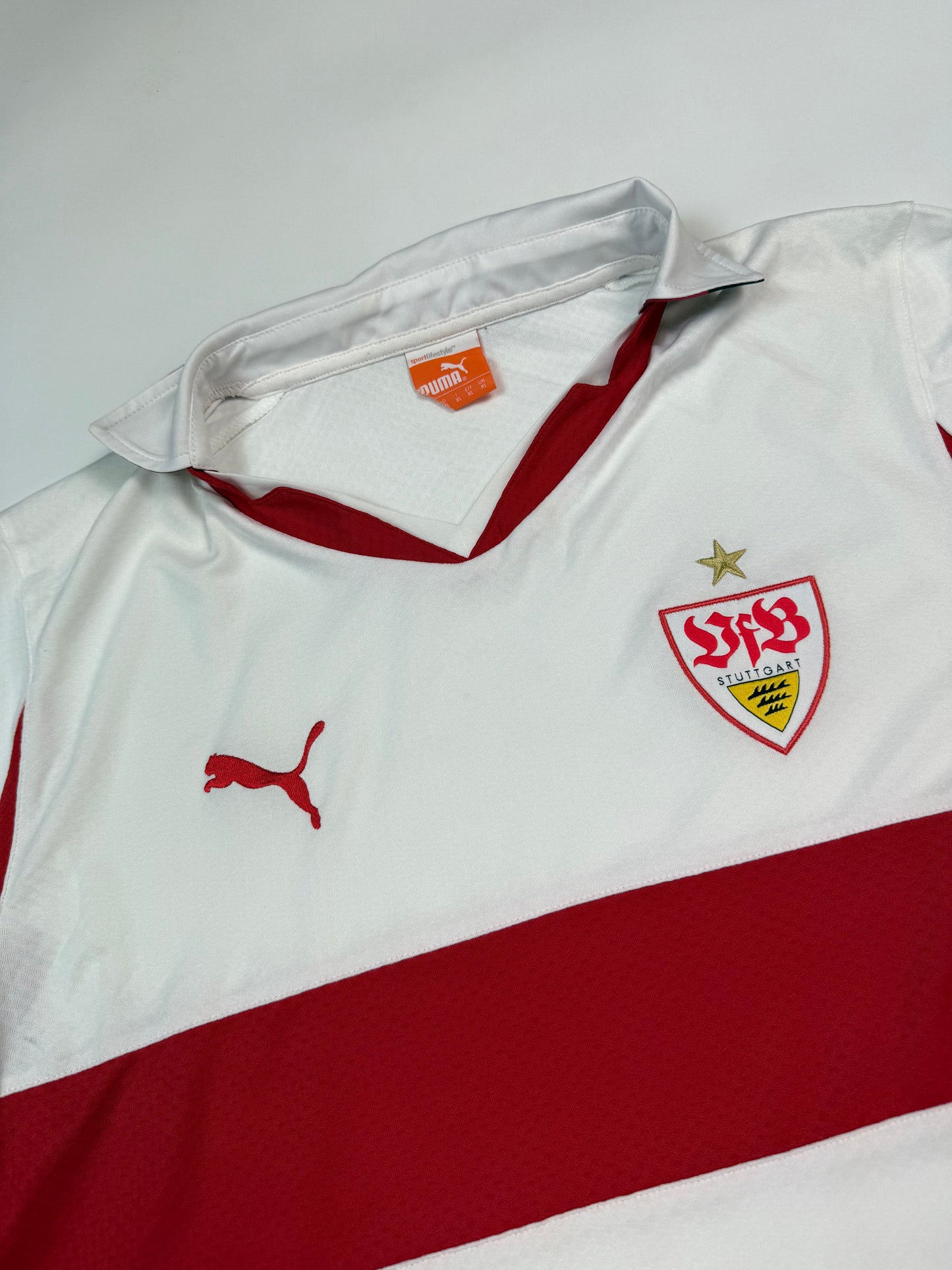 VFB Stuttgart 2010/11 Puma football home shirt (XL)
