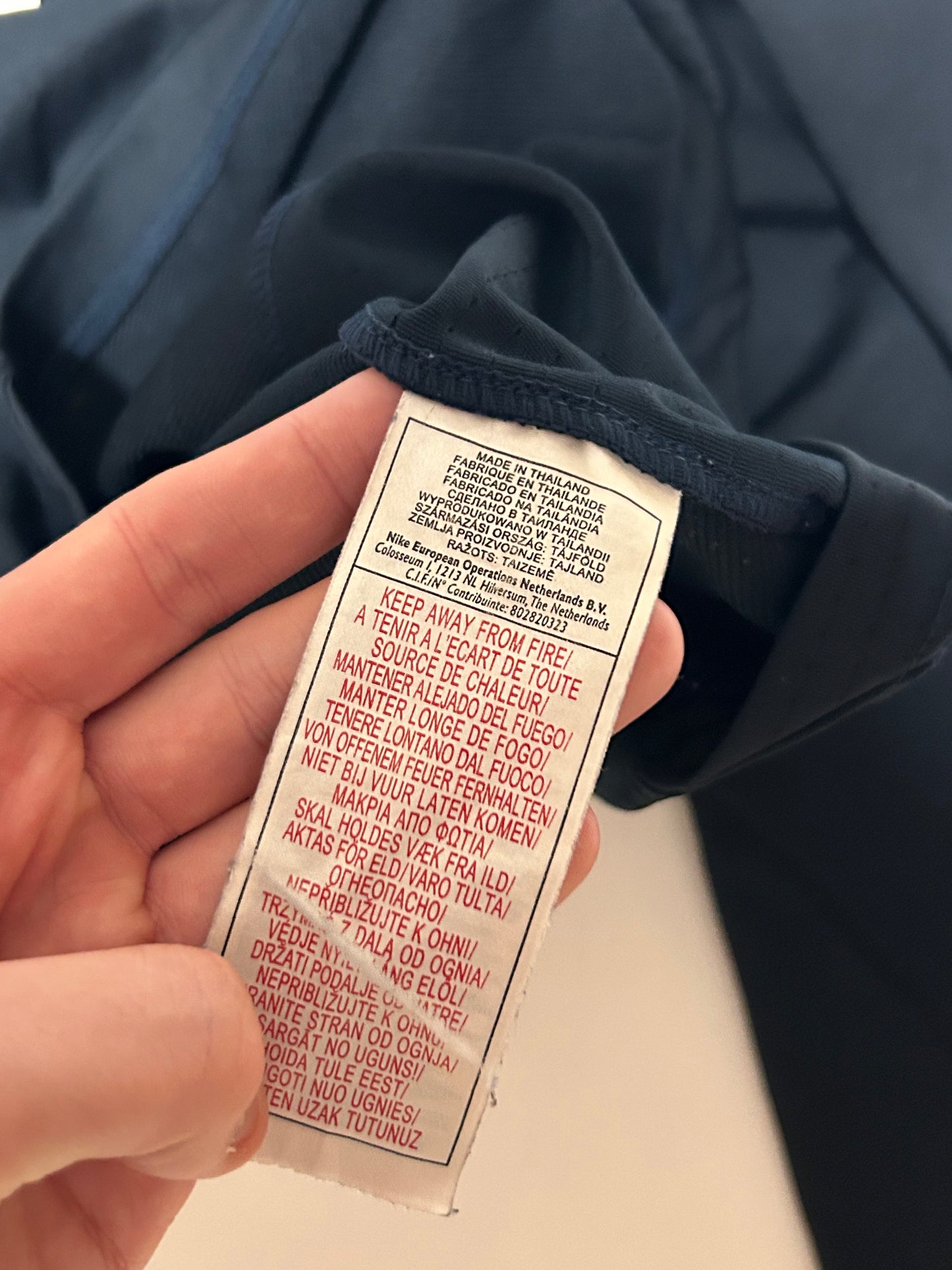 Vintage Inter Milan 2005/06 Nike training sweatshirt (M)