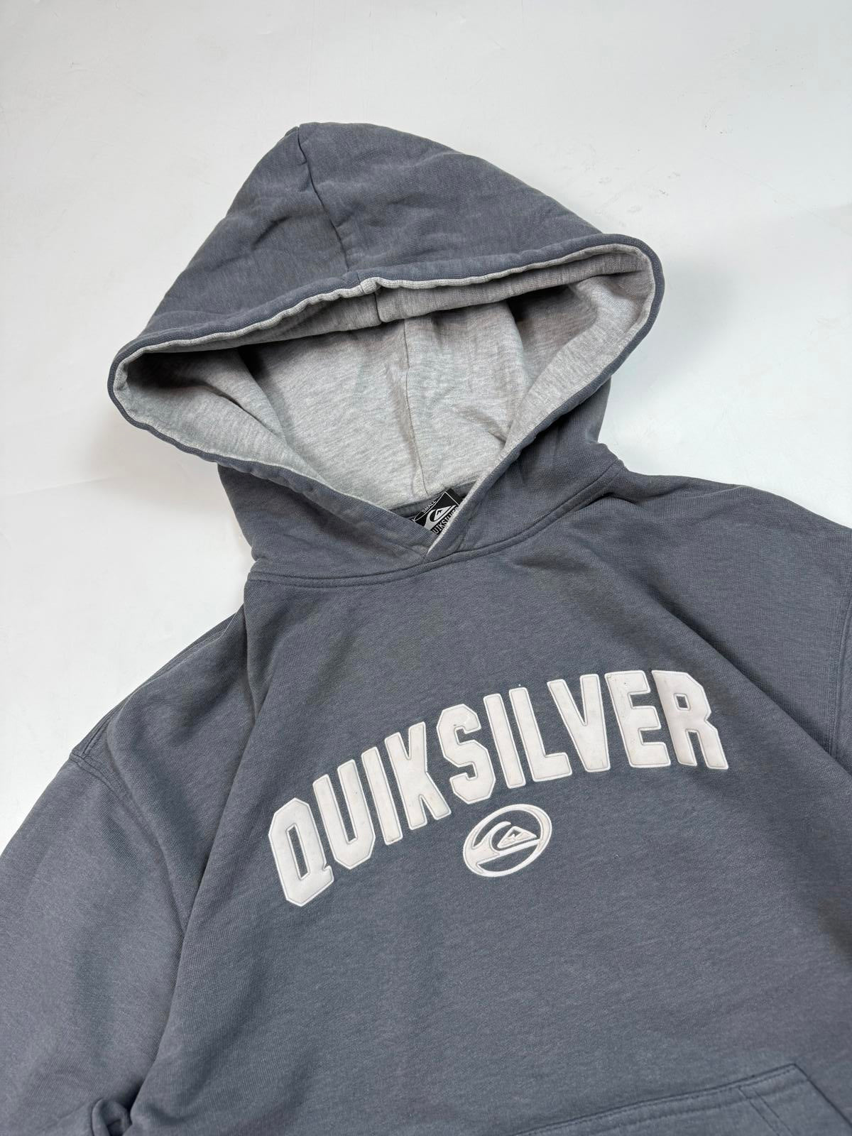 Vintage Quiksilver spell out hoodie (S)