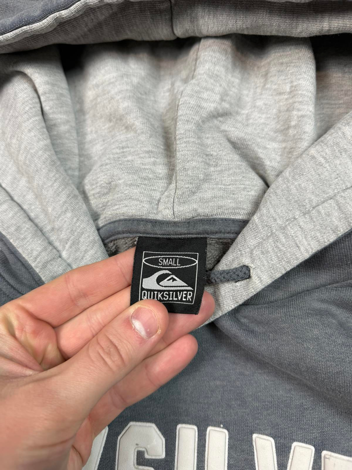 Vintage Quiksilver spell out hoodie (S)