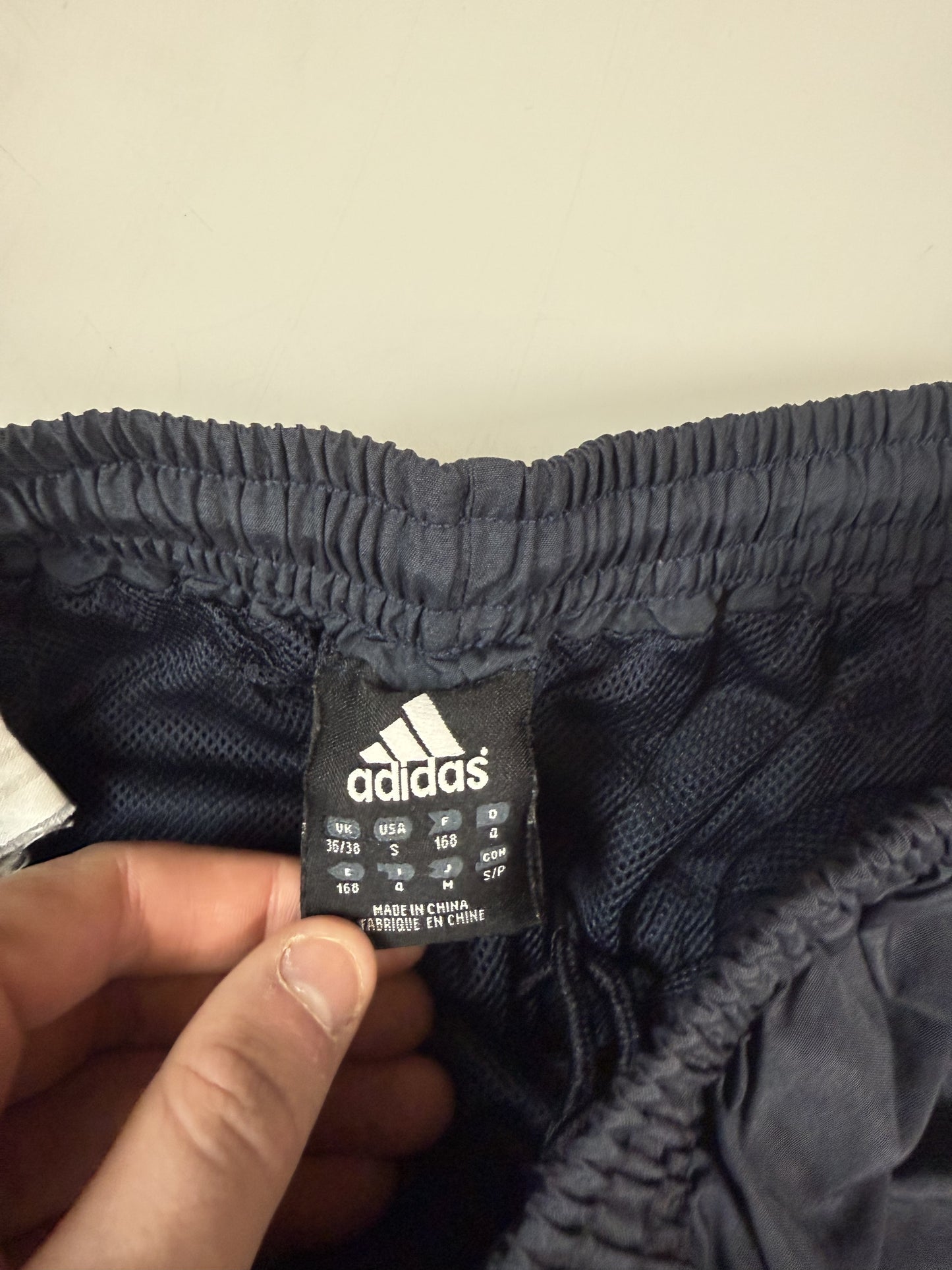 Vintage Real Madrid Adidas baggy track pants (S)