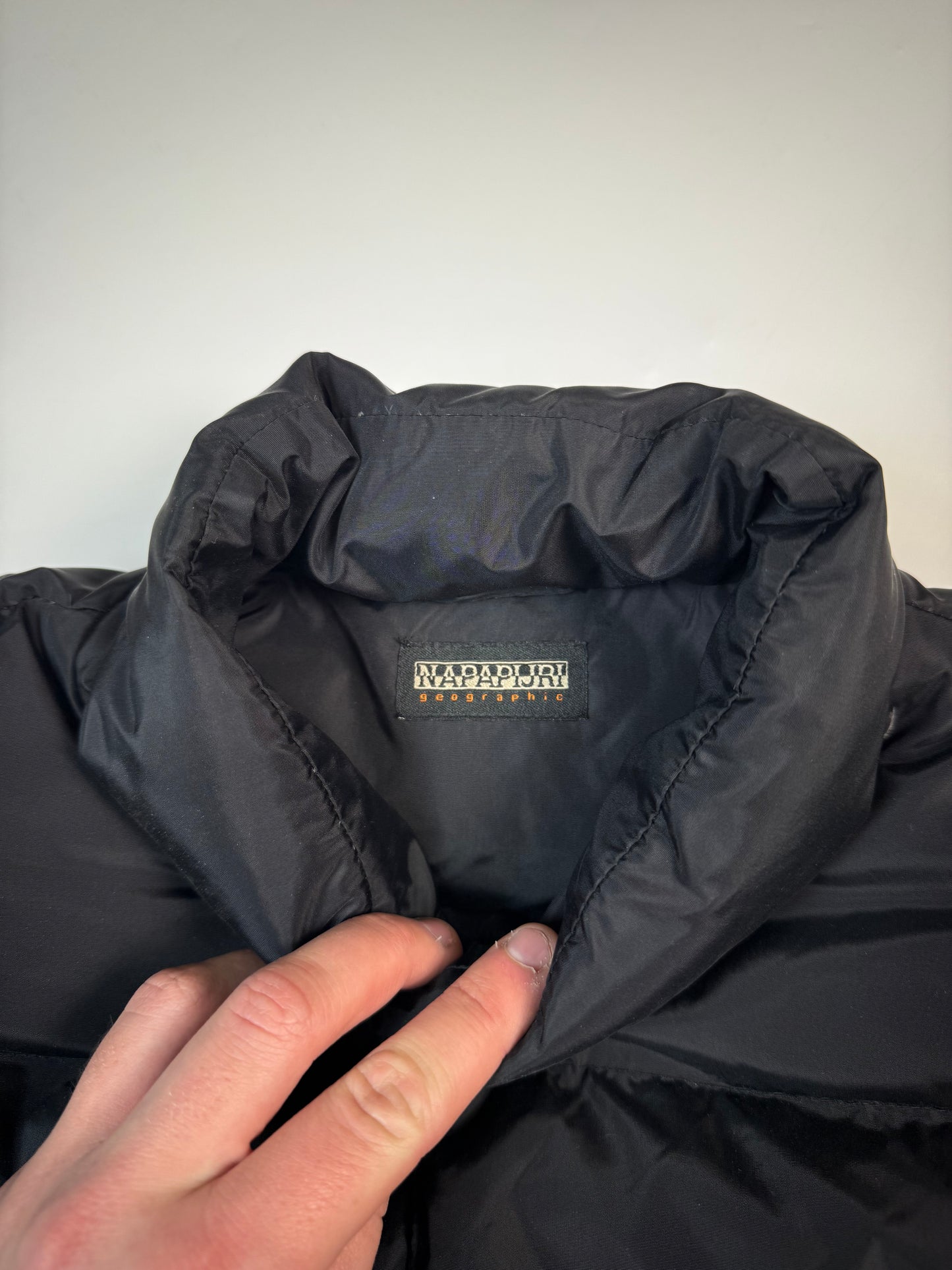 Vintage Napapijri gilet puffer jacket (S)