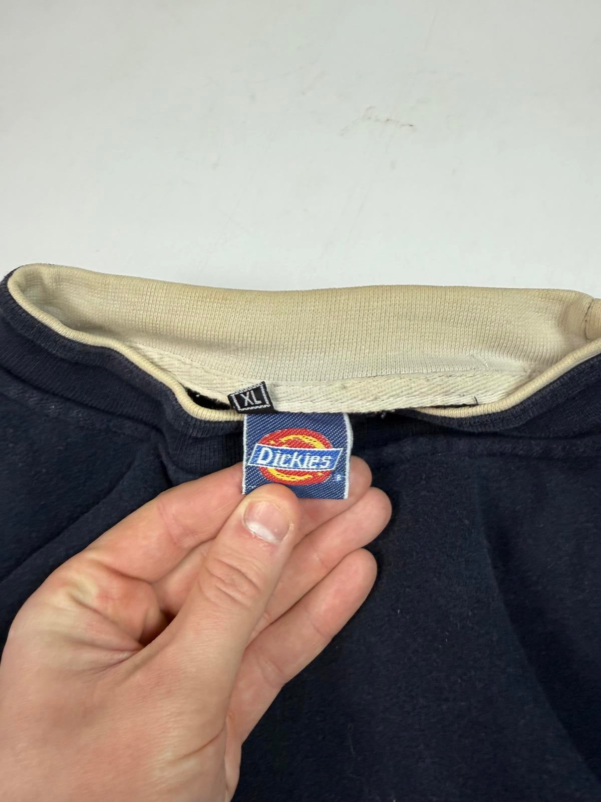Vintage 90s Dickies centre logo sweatshirt (XL)