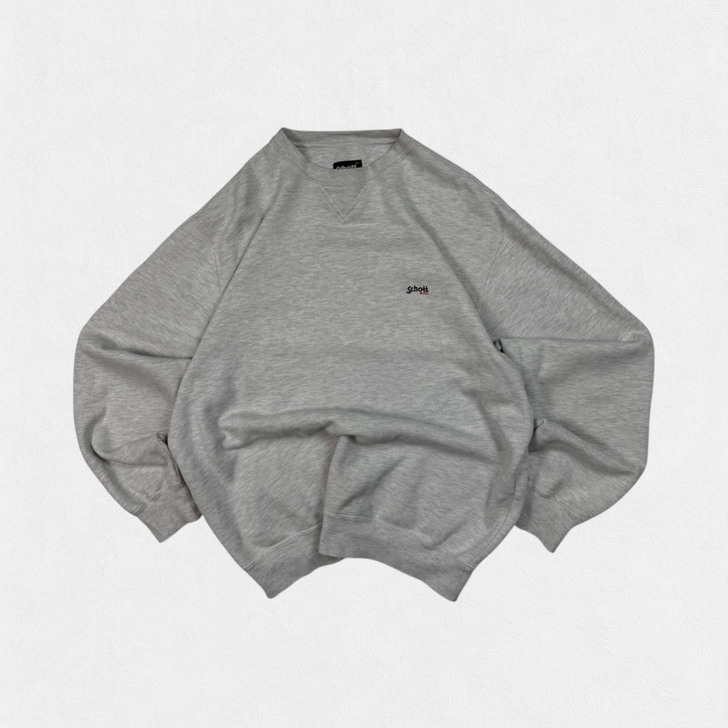 Vintage Schott NYC small logo sweatshirt (L)