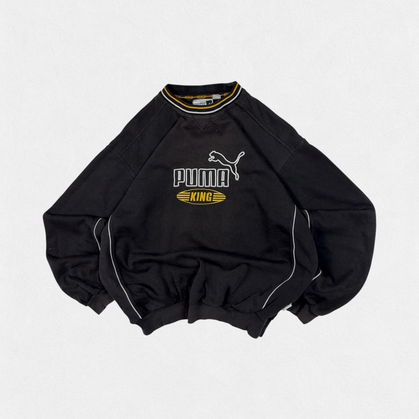Vintage Puma King centre logo sweatshirt (S)