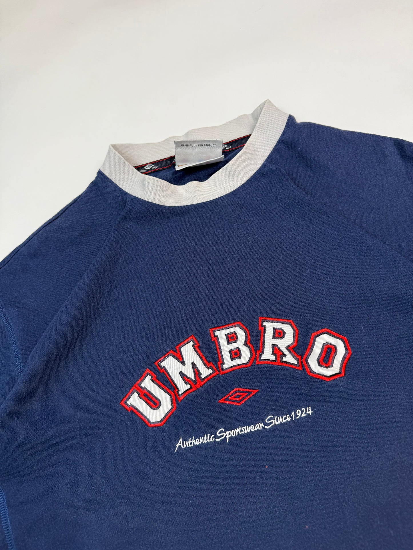 Vintage Umbro spell out tee (XL)
