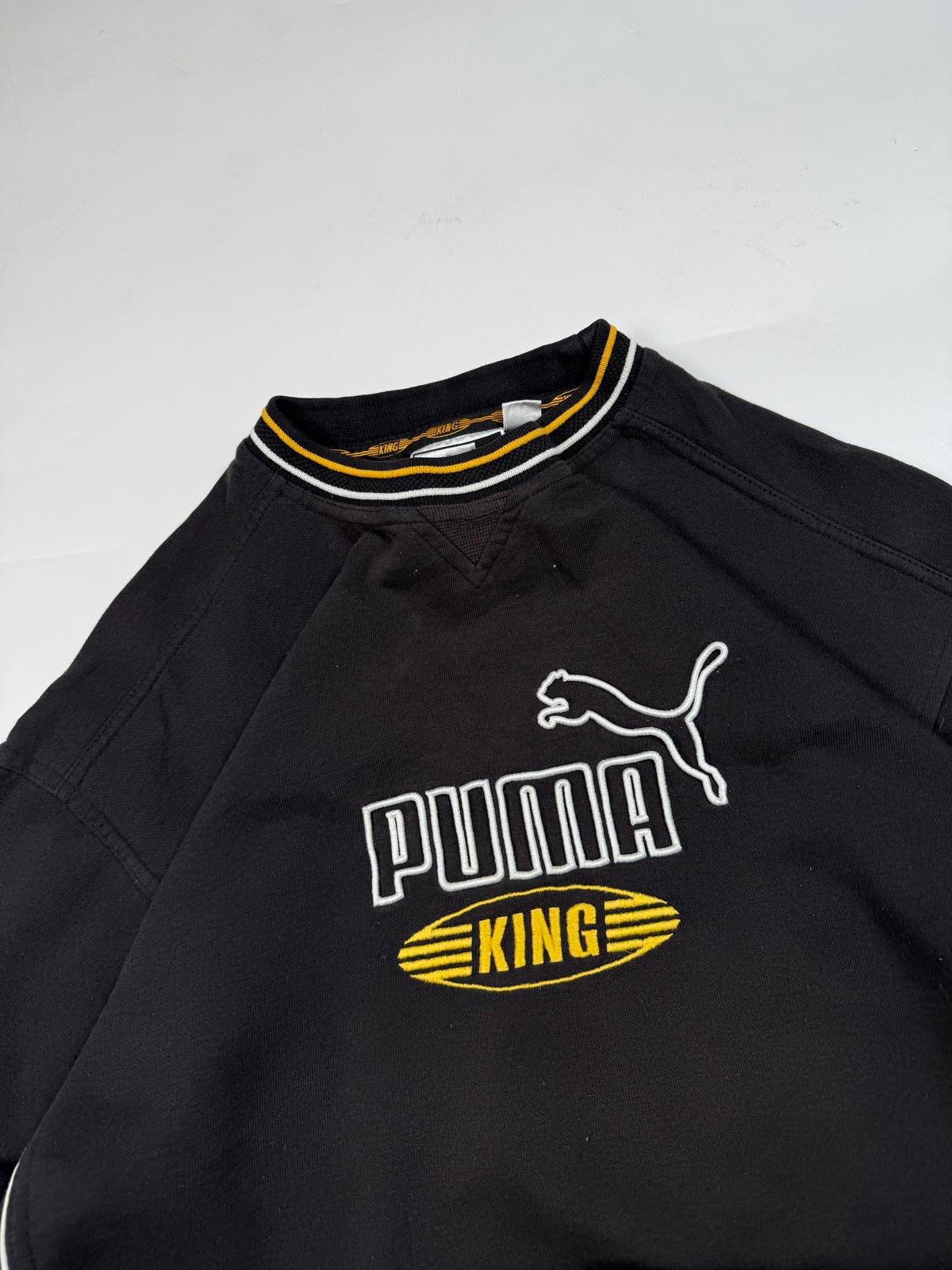 Vintage Puma King centre logo sweatshirt (S)