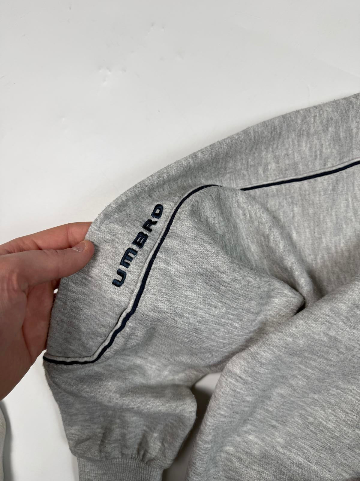 Vintage Umbro centre logo hoodie (S)