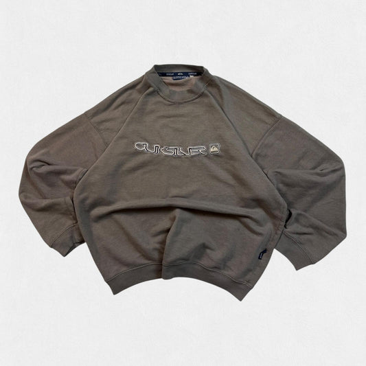 Vintage 90s Quiksilver spell out sweatshirt (M)