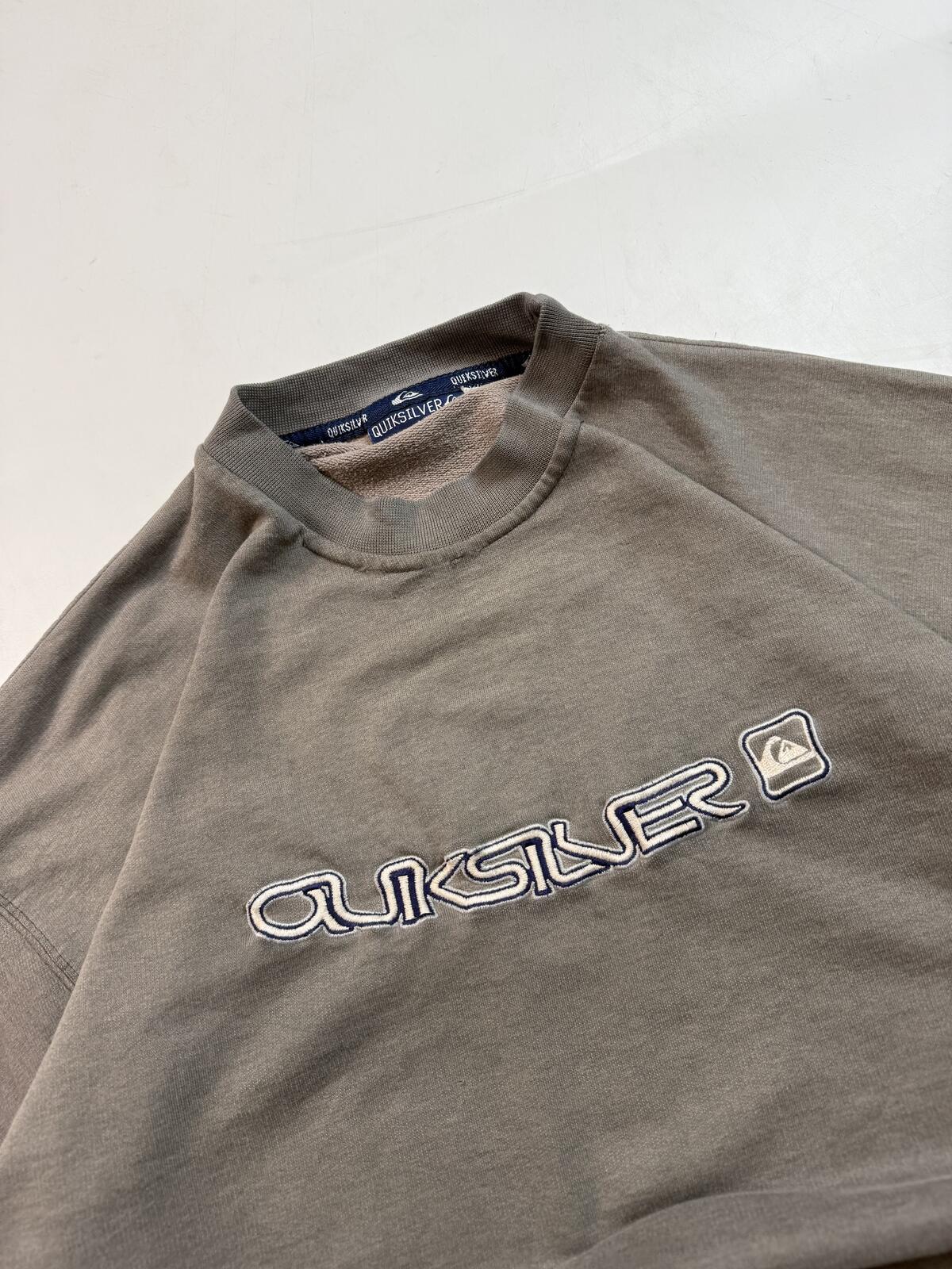 Vintage 90s Quiksilver spell out sweatshirt (M)