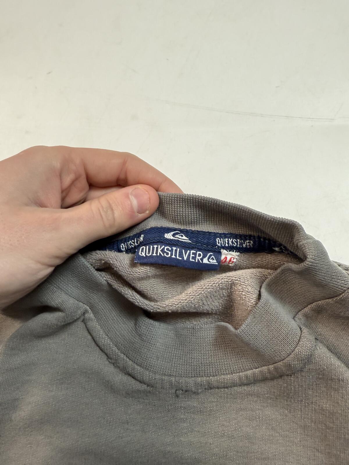 Vintage 90s Quiksilver spell out sweatshirt (M)