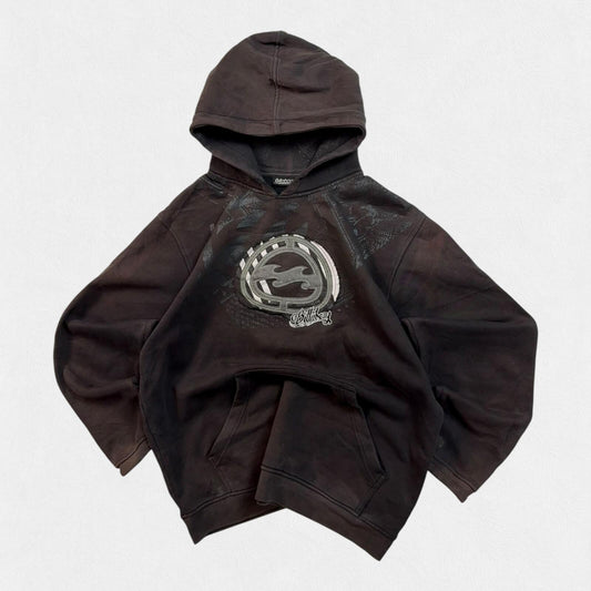Vintage Y2K Billabong graphic hoodie (M)
