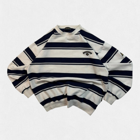 Le coq sportif striped sweatshirt (L)