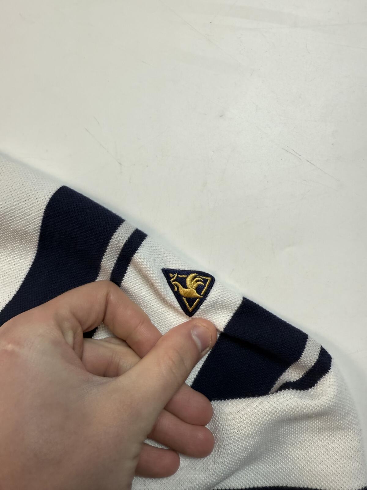 Le coq sportif striped sweatshirt (L)