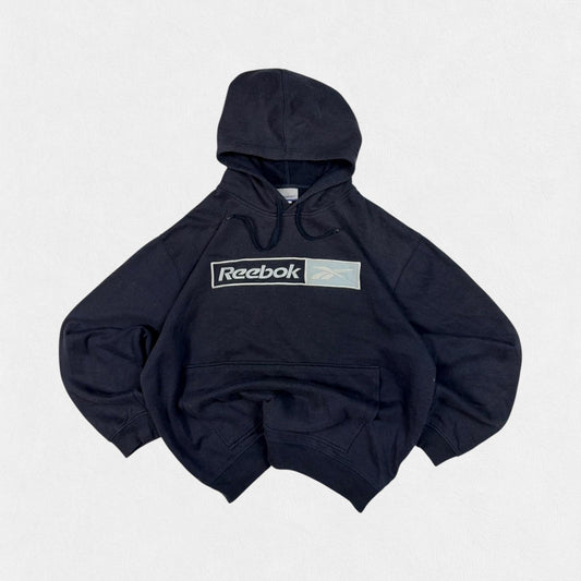 Vintage Reebok spell out hoodie (L)